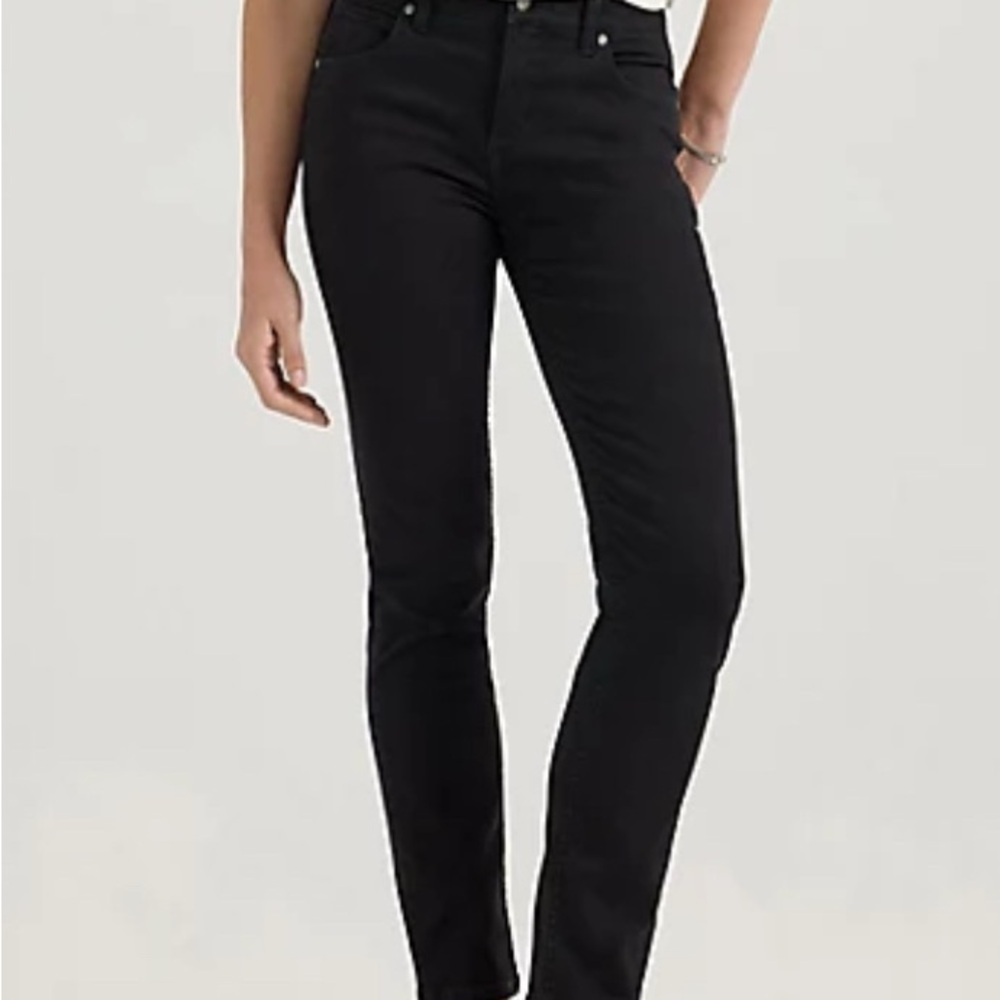 Lee Black Straight Leg Jeans NWT